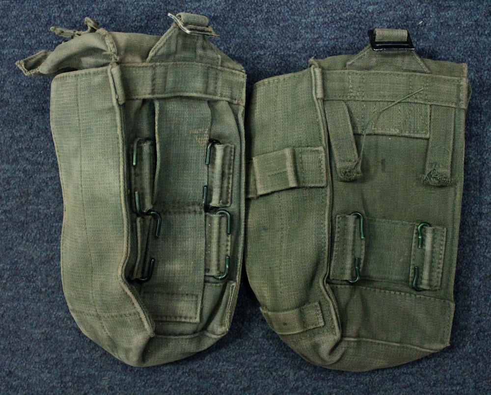 1944 PATTERN LEFT AND RIGHT AMMO POUCHES