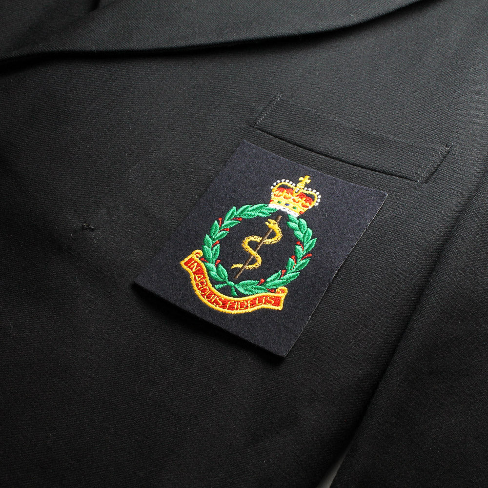 ROYAL ARMY MEDICAL CORPS BLAZER BADGE - CLOTH