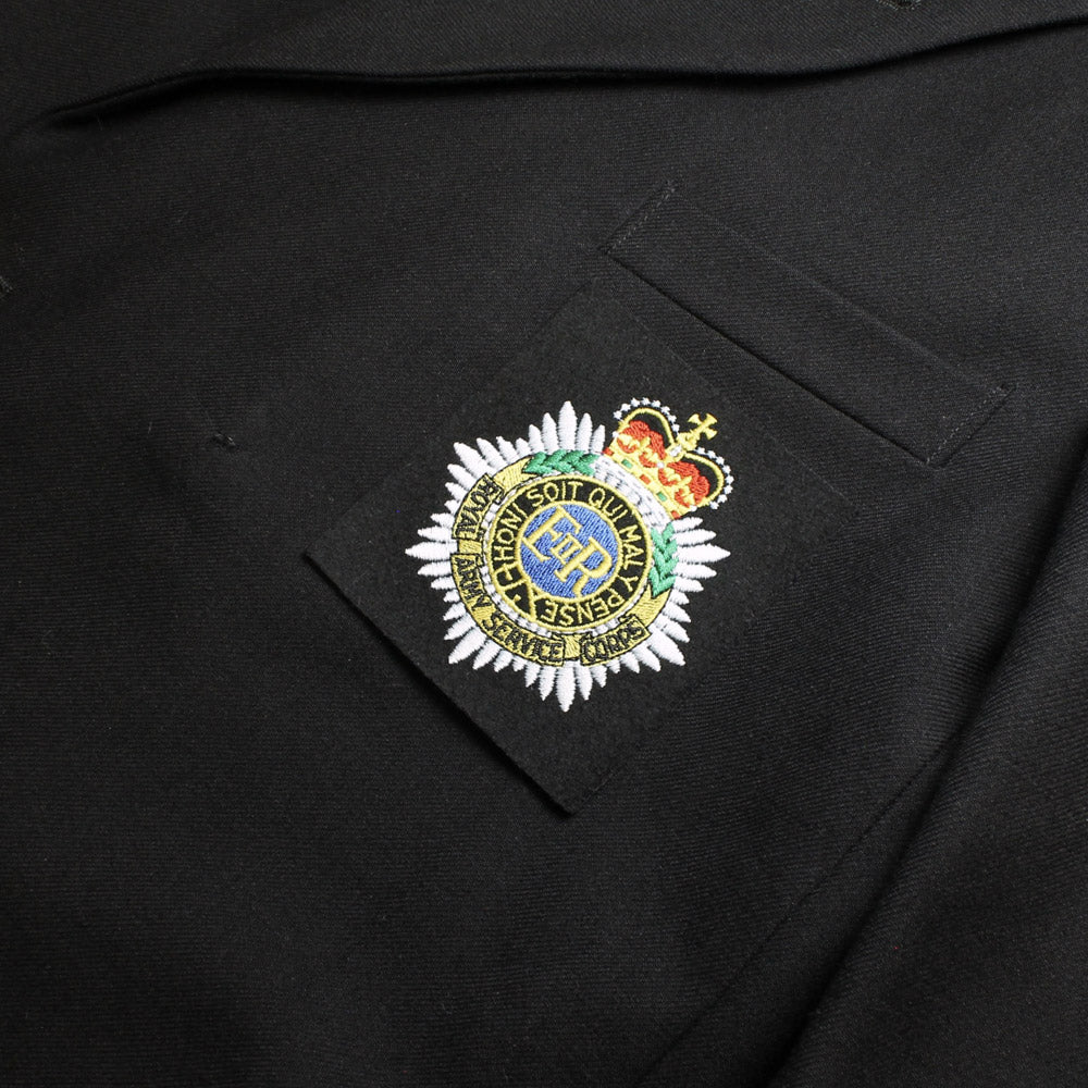 ROYAL ARMY SERVICE CORPS BLAZER BADGE - CLOTH