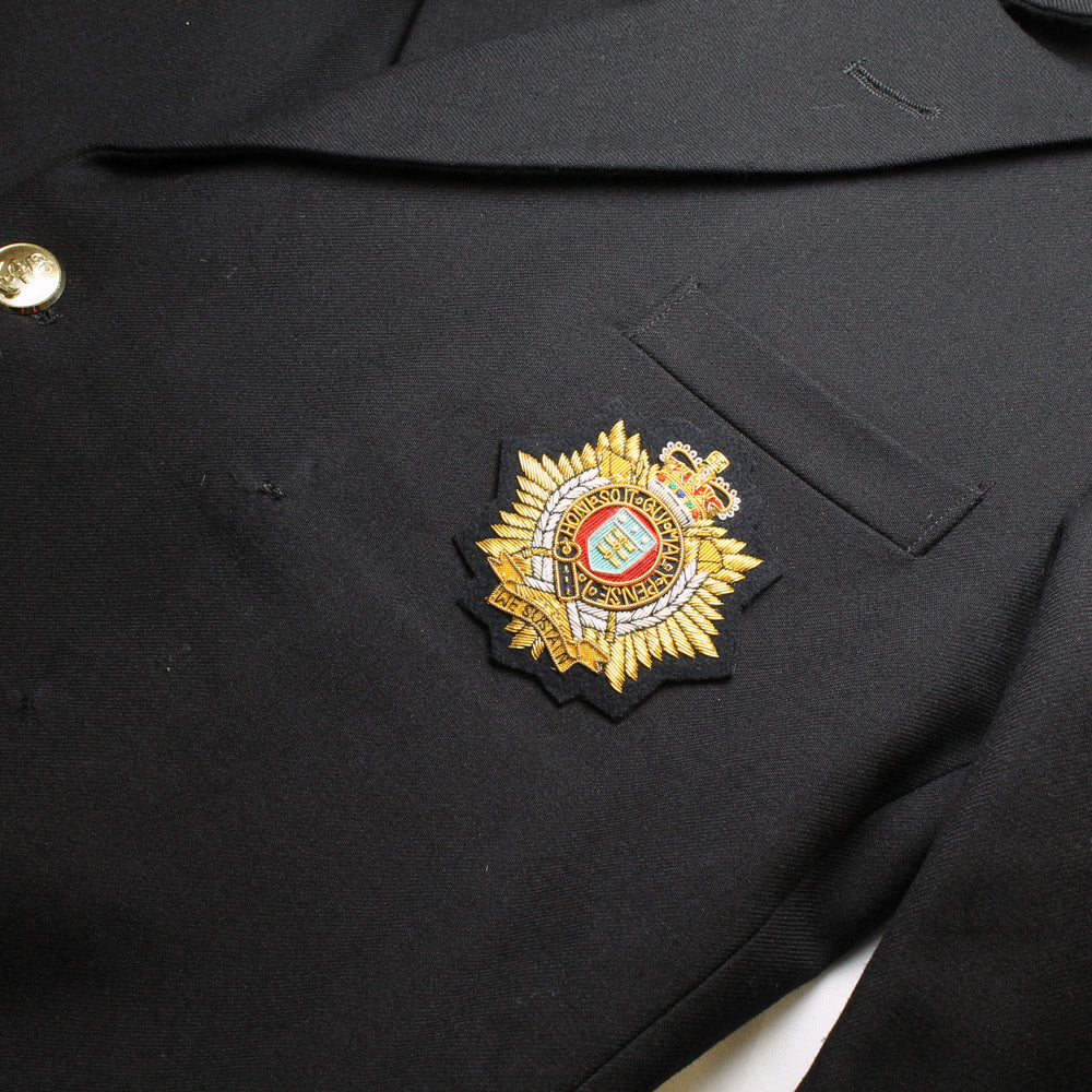 ROYAL LOGISTICS CORPS WIRE BLAZER BADGE