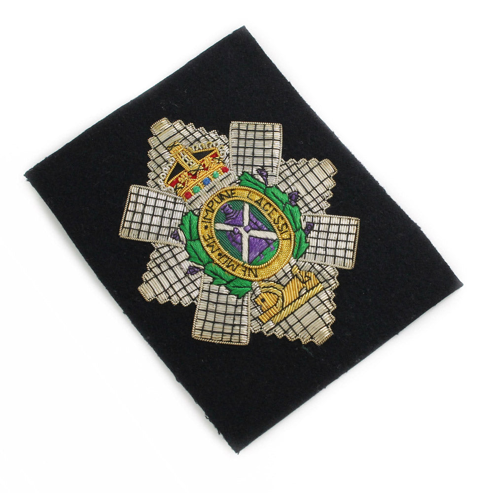 BLACK WATCH WIRE BLAZER BADGE