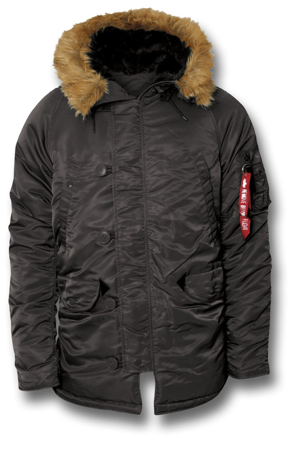 ALPHA N3B EXTREME COLD PARKA - BLACK