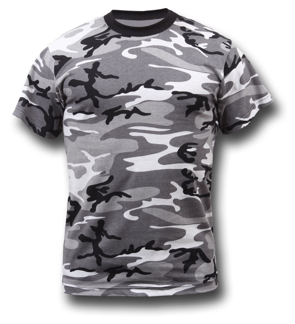 USA CAMMO T-SHIRT - URBAN