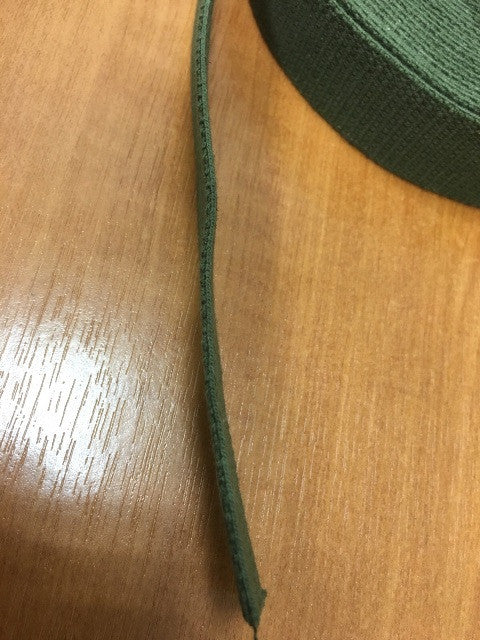 1" GREEN COTTON WEBBING - Silvermans
 - 3