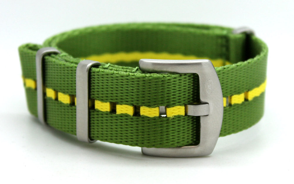 CWC SB NATO WATCH STRAP - LEMON & LIME