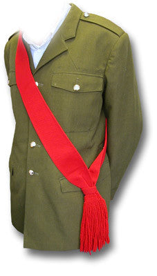 RED CEREMONIAL SASH