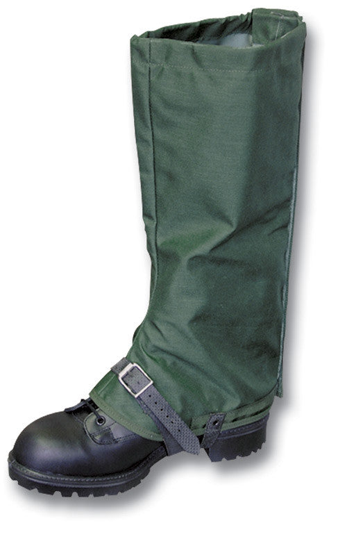 GREEN GORETEX ARMY GAITERS