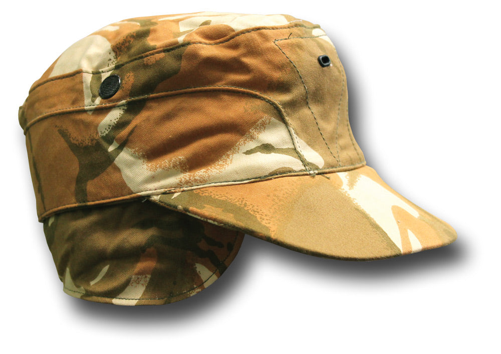 KIDS BRITISH DESERT CAP - FLAP DOWN