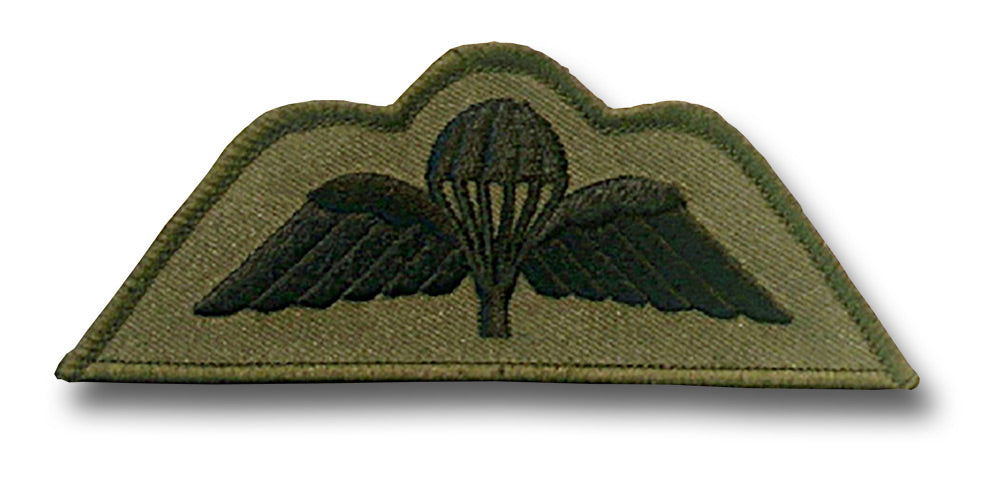 PARA WINGS SEW-ON PATCH - GREEN