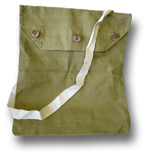 GAS MASK HAVERSACK 1940s DATED