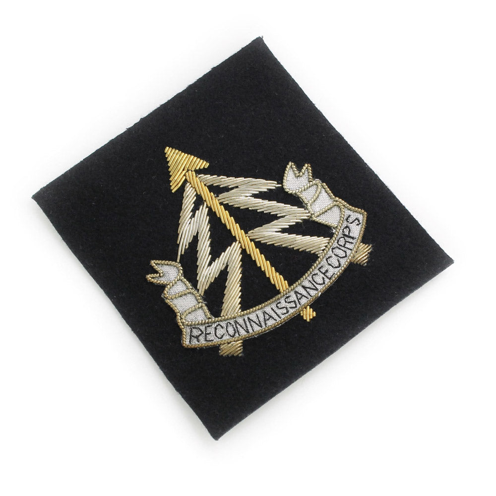 RECONNAISSANCE CORPS WIRE BLAZER BADGE