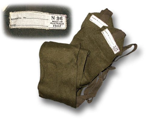 WWII DATED KHAKI PUTTEES