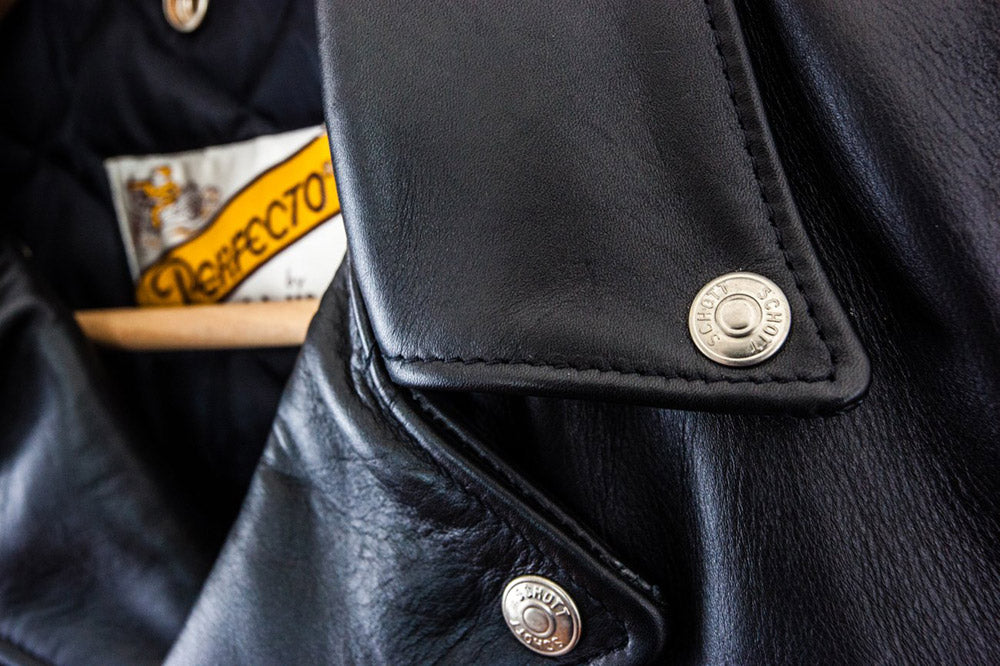 PERFECTO 618 MOTORCYCLE JACKET - BUTTONS