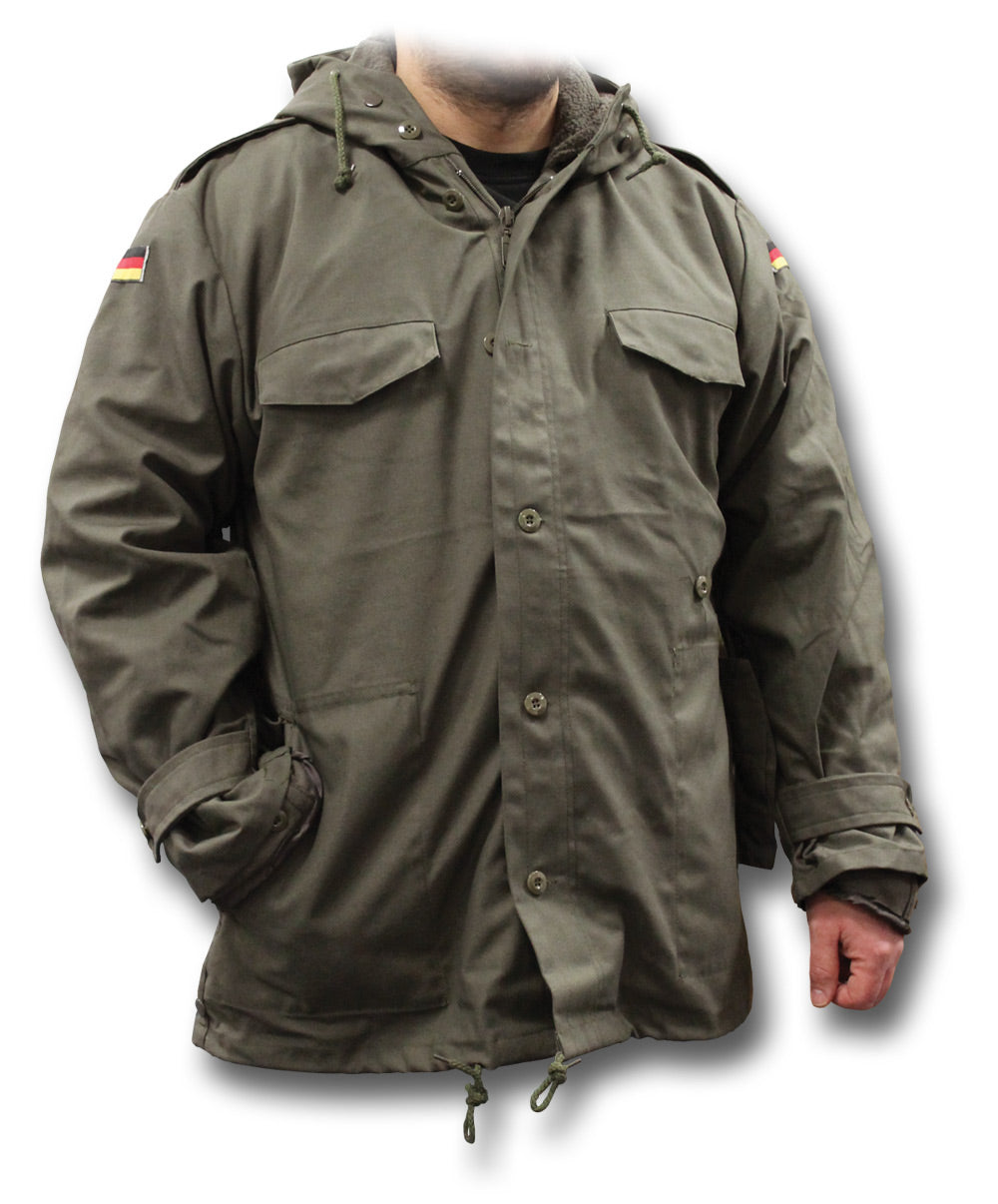 NEW REPRO GERMAN PARKA - GREEN