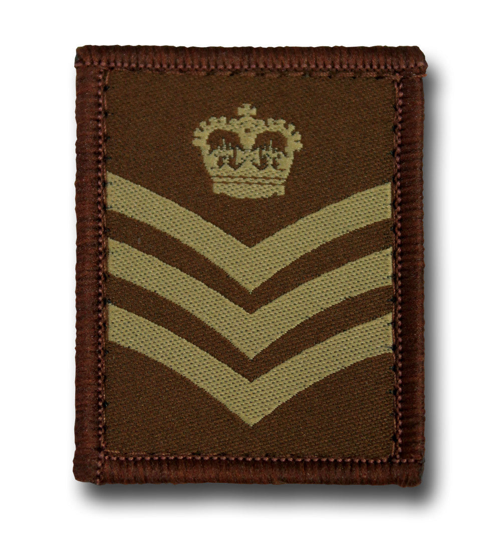 VELCRO COMBAT RANK PATCHES