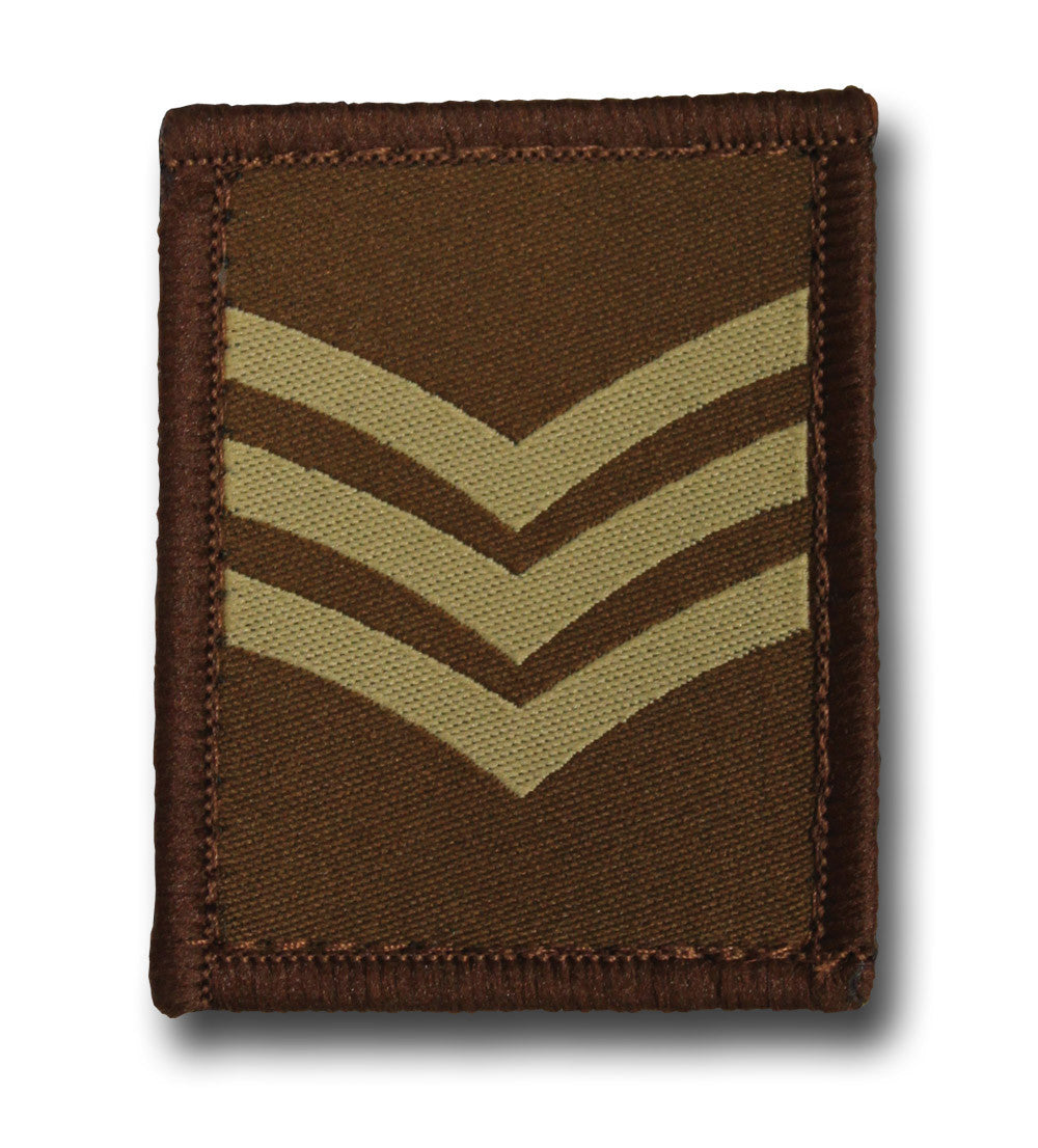 VELCRO COMBAT RANK PATCHES