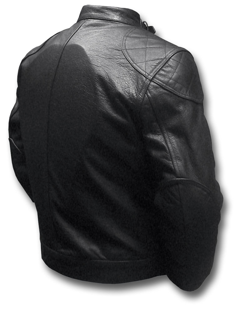 GTH LEATHER ROADSTER JACKET - BACK