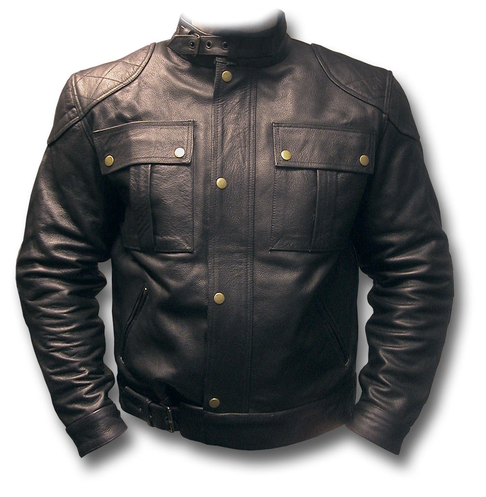 GTH LEATHER ROADSTER JACKET