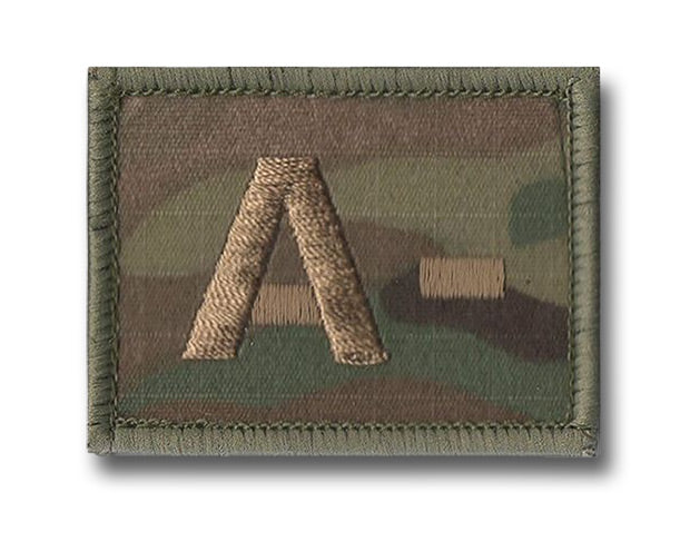 BLOOD GROUP PATCH/BADGE - MULTICAM, A-