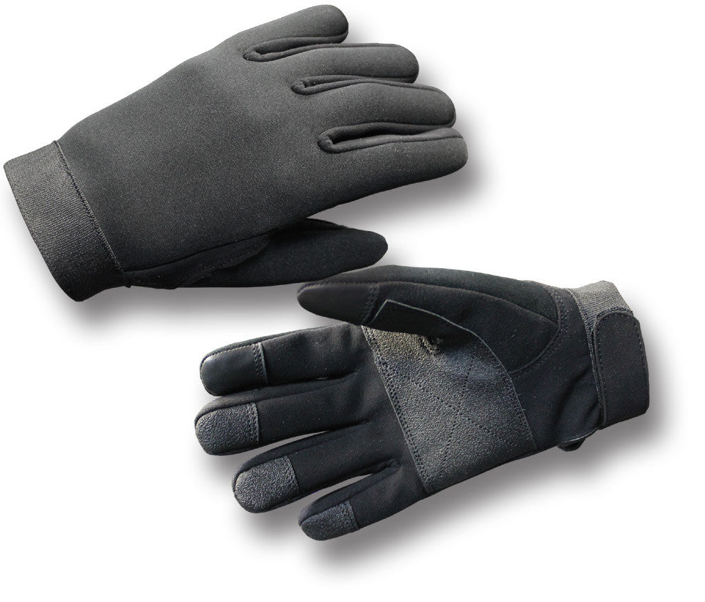 NEOPRENE TOUCH GLOVES - BLACK