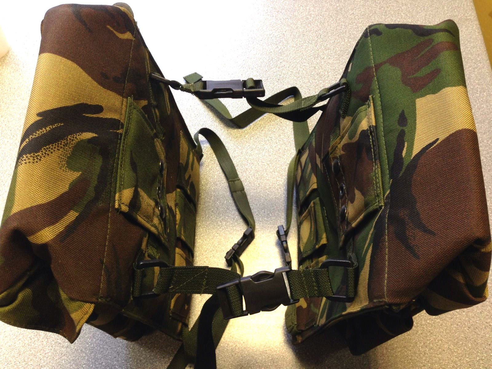 CAMOUFLAGE MOTORCYCLE PANNIERS - Silvermans
 - 9