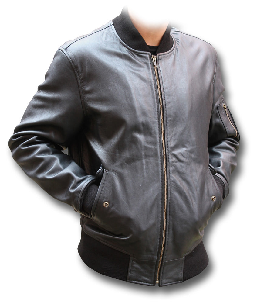 SIL-MA1 LEATHER FLYING JACKET