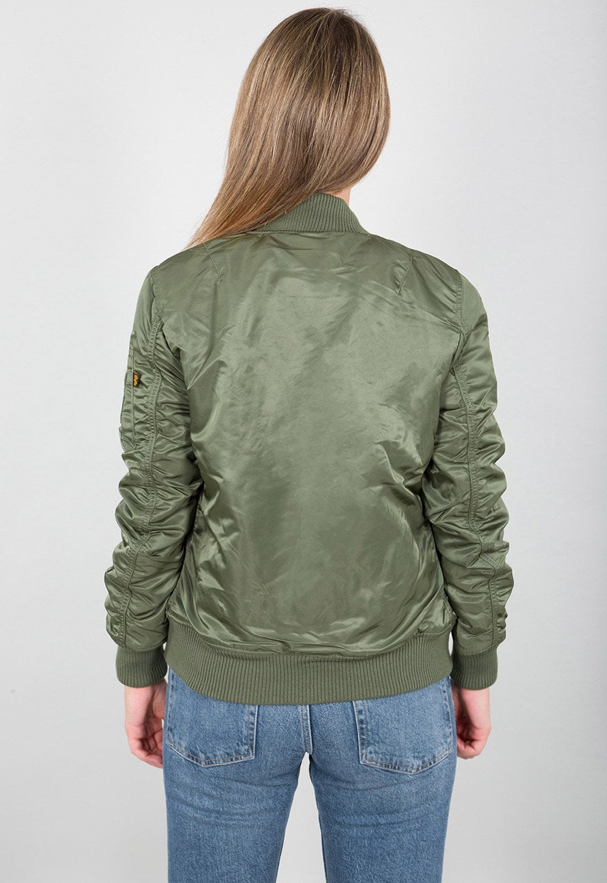 ALPHA MA1 WOMENS SLIM-FIT VF59 - GREEN