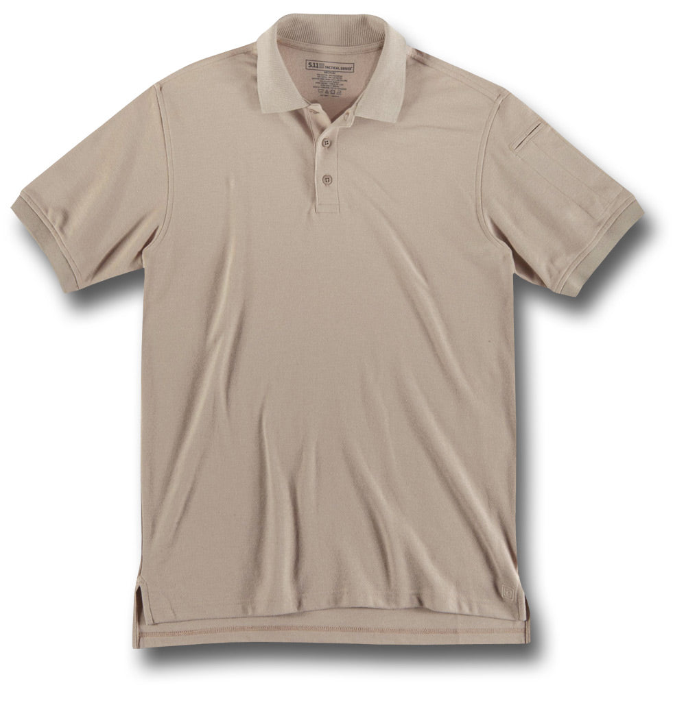 5.11 SHORT-SLEEVE UTILITY POLO - SILVER TAN