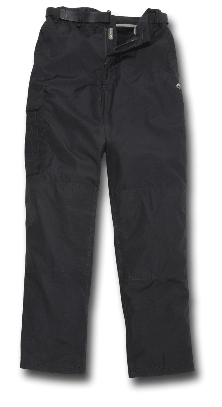 CRAGHOPPERS KIWI TROUSERS - BLACK