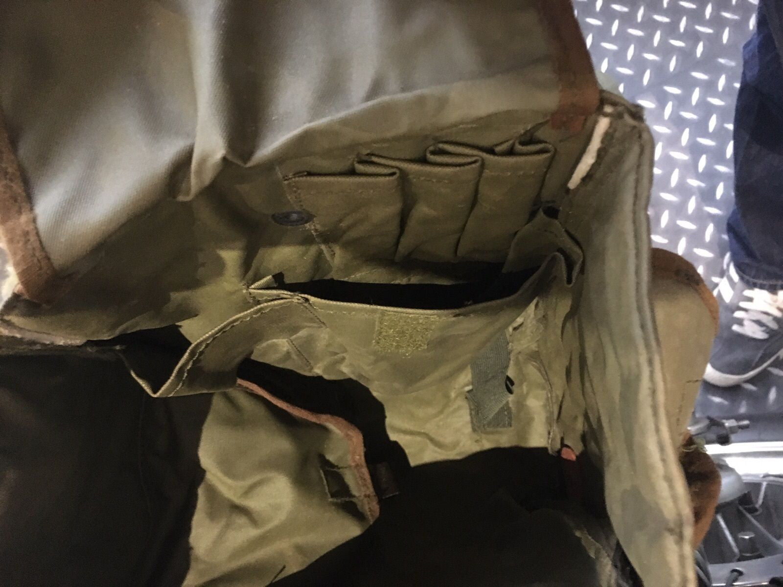 NYLON MOTORCYCLE PANNIERS GRN - Silvermans
 - 4