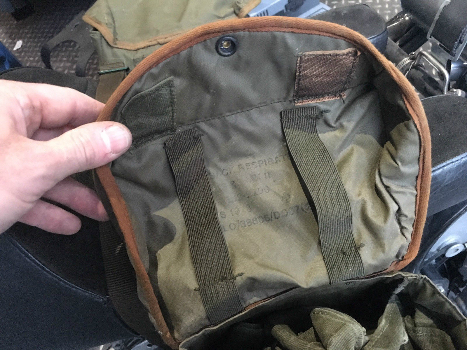 NYLON MOTORCYCLE PANNIERS GRN - Silvermans
 - 5