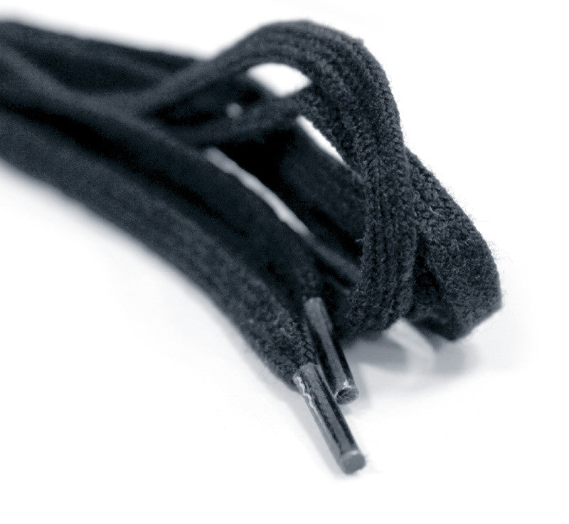 LONG FLAT BLACK LACES - PAIR - Silvermans
 - 2