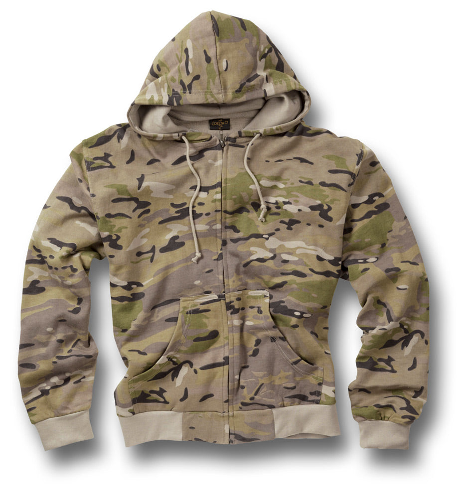 HOODED SWEATSHIRT - MULTICAM
