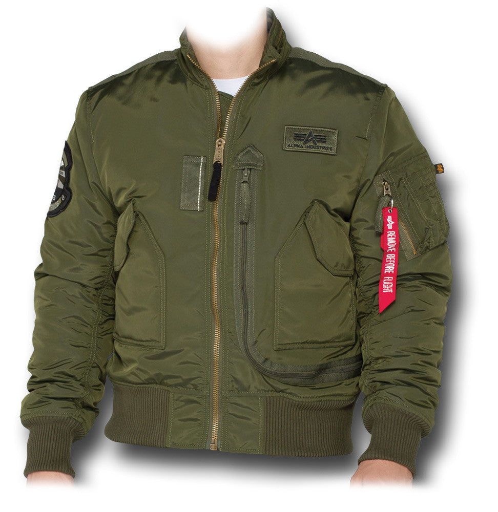 ALPHA ENGINE JACKET - GREEN