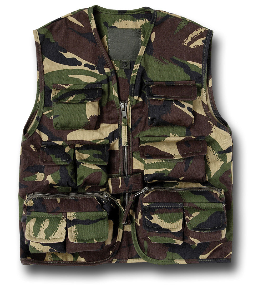 KIDS ACTION VEST - WOODLAND