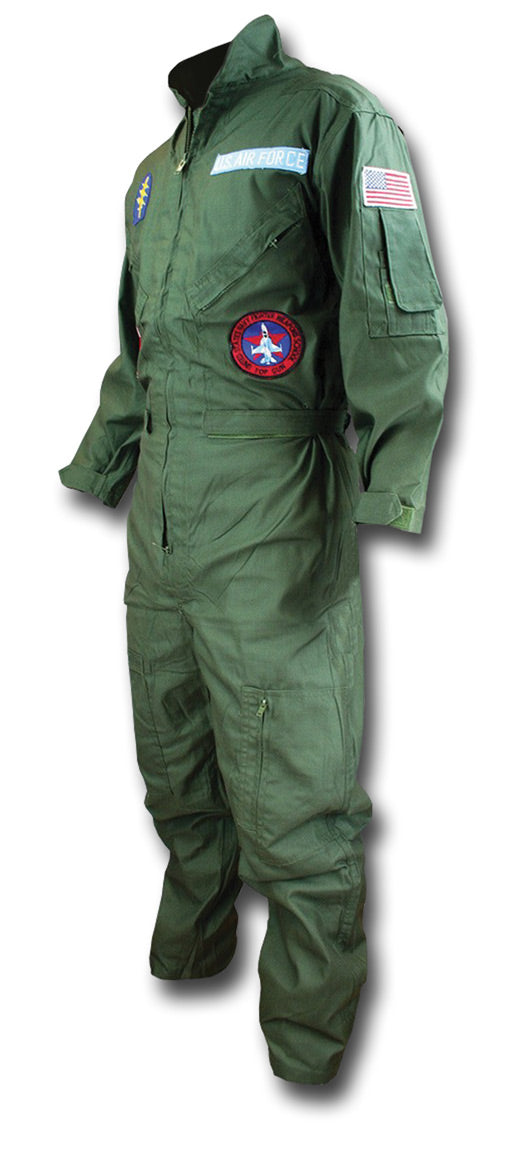 HIGHLANDER FLYING SUIT WITH BADGES