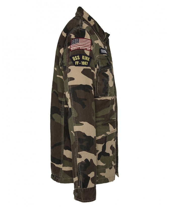 SCHOTT WILLIAMS JACKET - CAMOUFLAGE