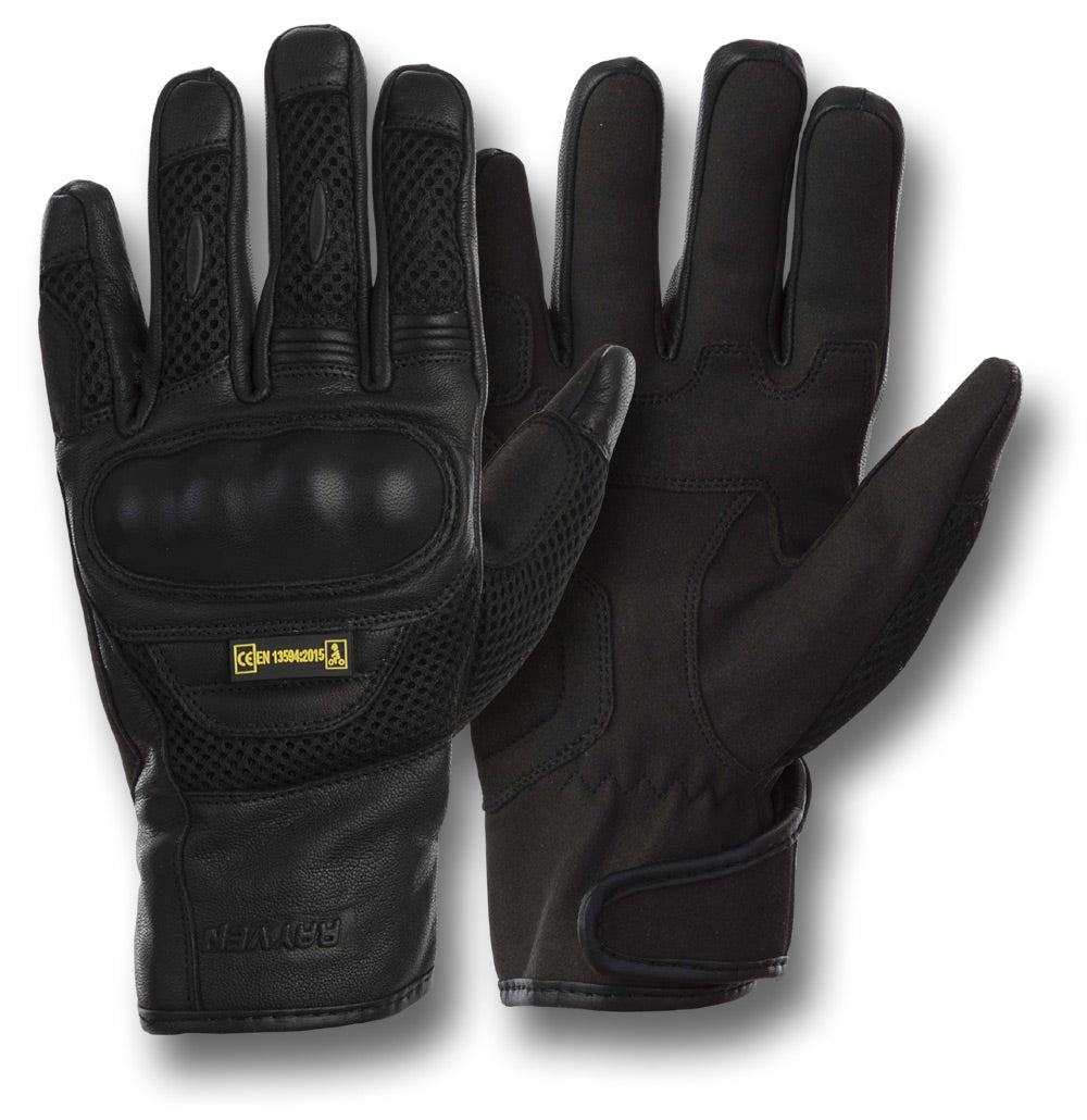 RAYVEN BLOCK ISLAND MOTORCYCLE GLOVES