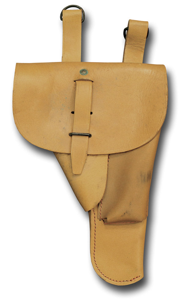 FRENCH MILITARY HOLSTER - TAN DESERT / DOUBLE LOOP