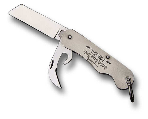 BRITISH 2-PIECE FOLDING KNIFE