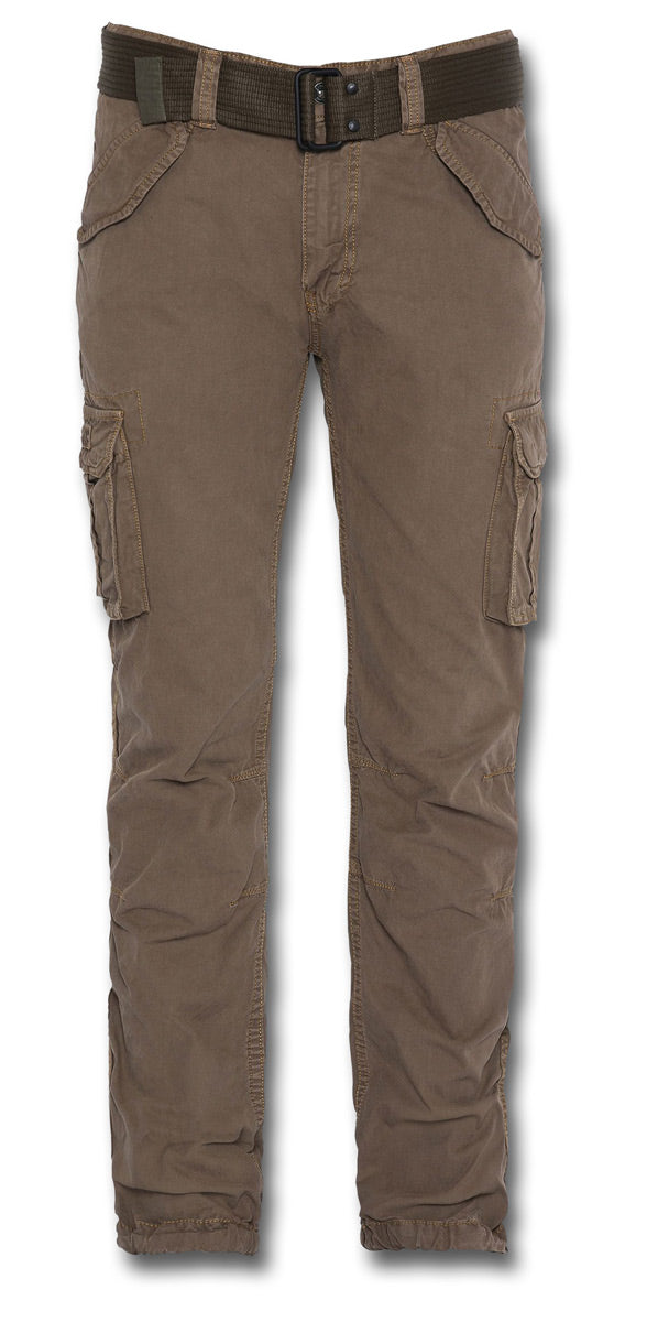 SCHOTT BATTLE TROUSERS - TOBACCO