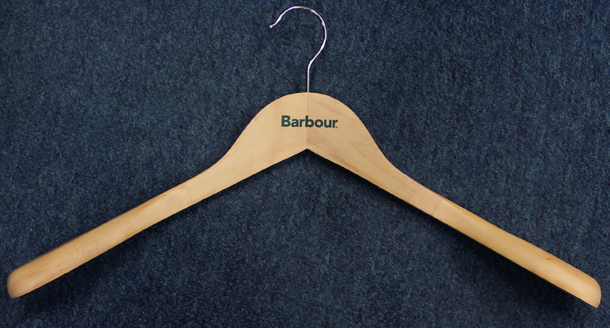 BARBOUR WOODEN HANGER