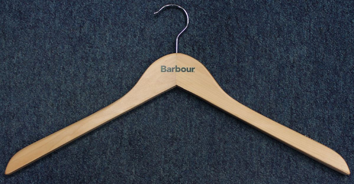 BARBOUR WOODEN HANGER