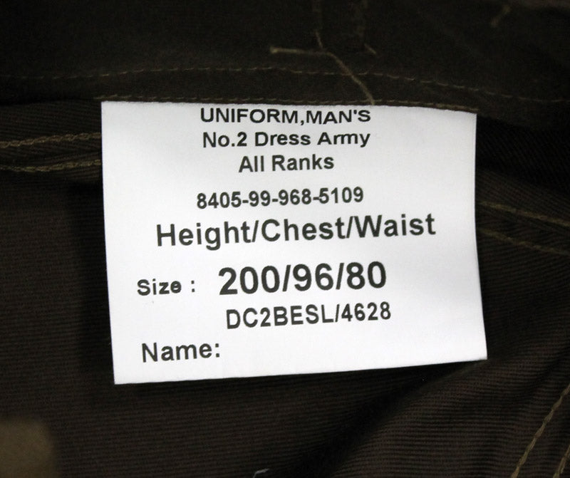 FUTURES NO.2 DRESS TROUSERS - LABEL