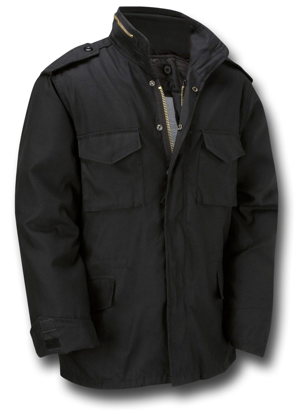 M65 STYLE JACKET WITH LINER - BLACK