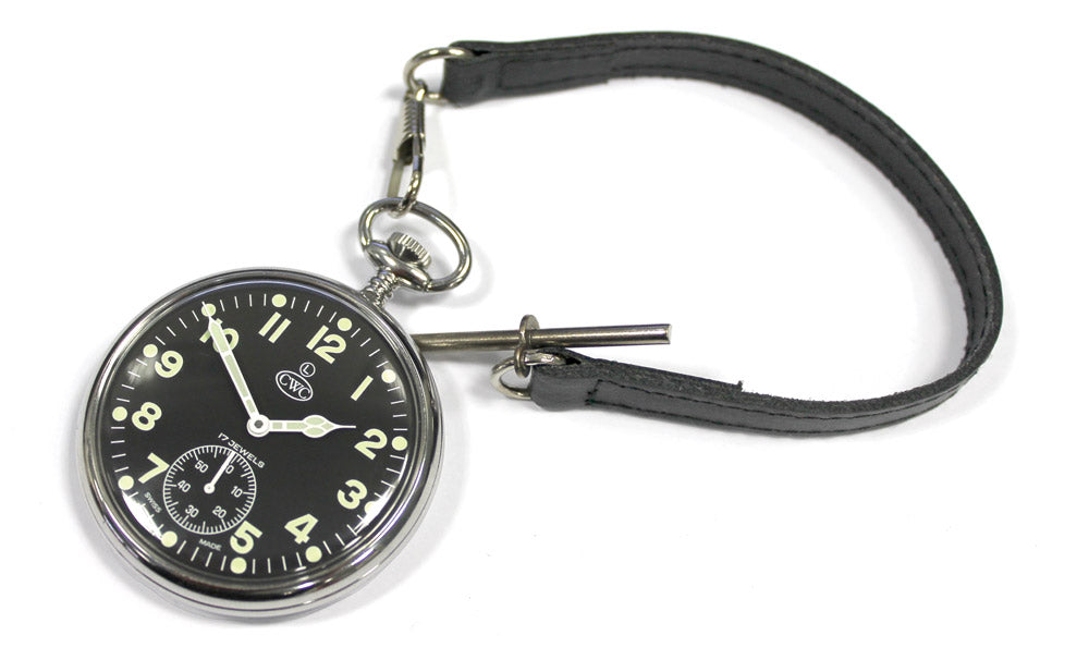 POCKET WATCH LEATHER STRAP - WITH WATCH