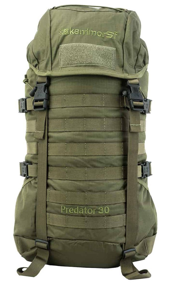 KARRIMOR PREDATOR 30 RUCKSACK - OLIVE GREEN