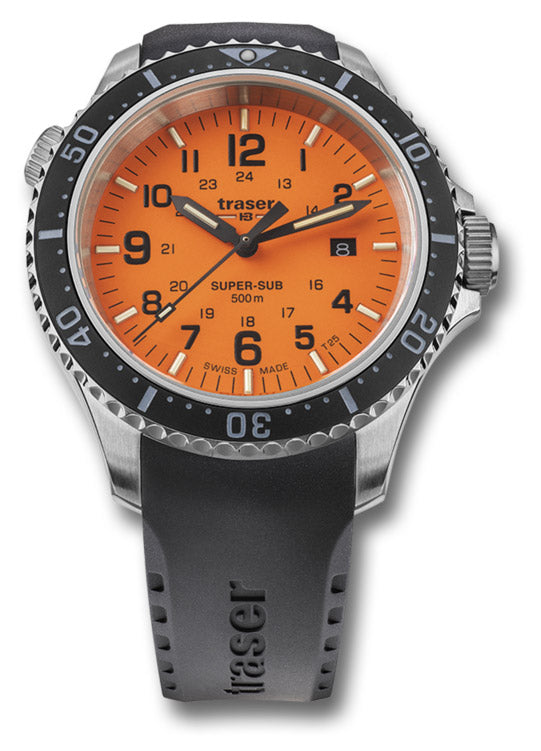 TRASER P67 SUPERSUB WATCH - ORANGE