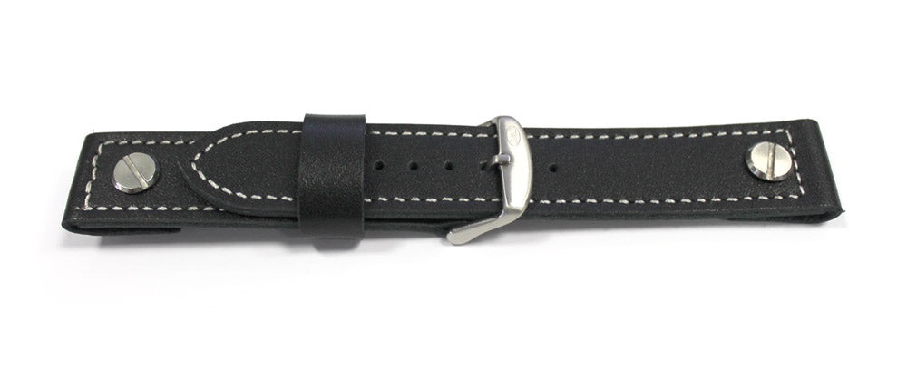 CWC PREMIUM LEATHER STRAP - BLACK