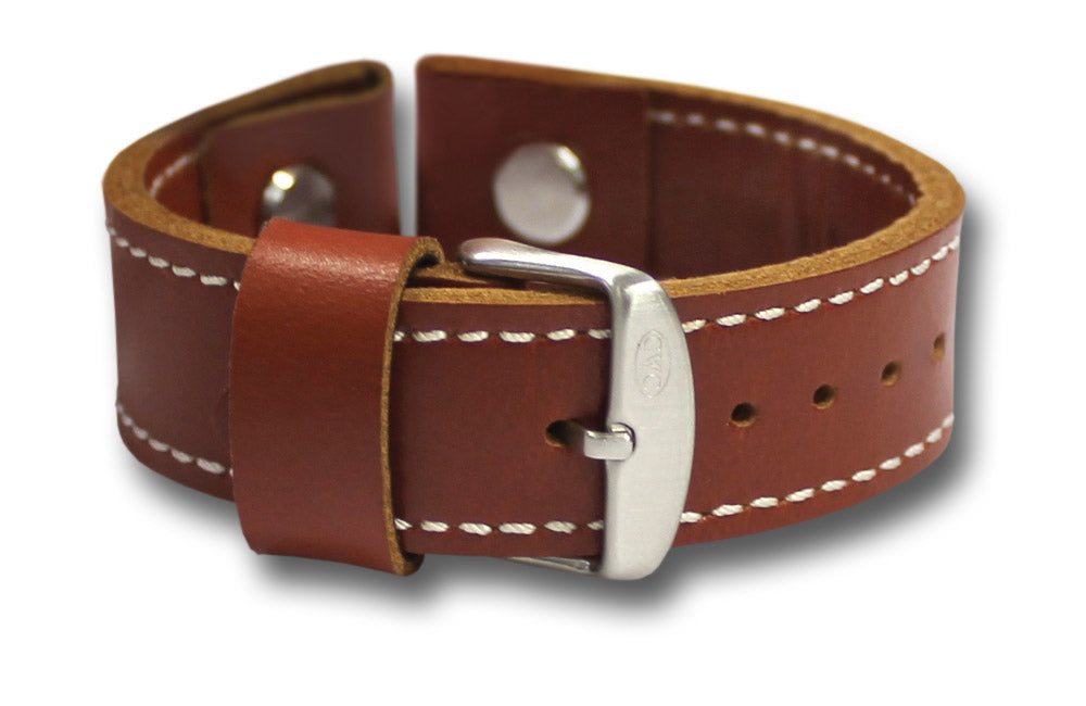 CWC PREMIUM LEATHER STRAP - BROWN